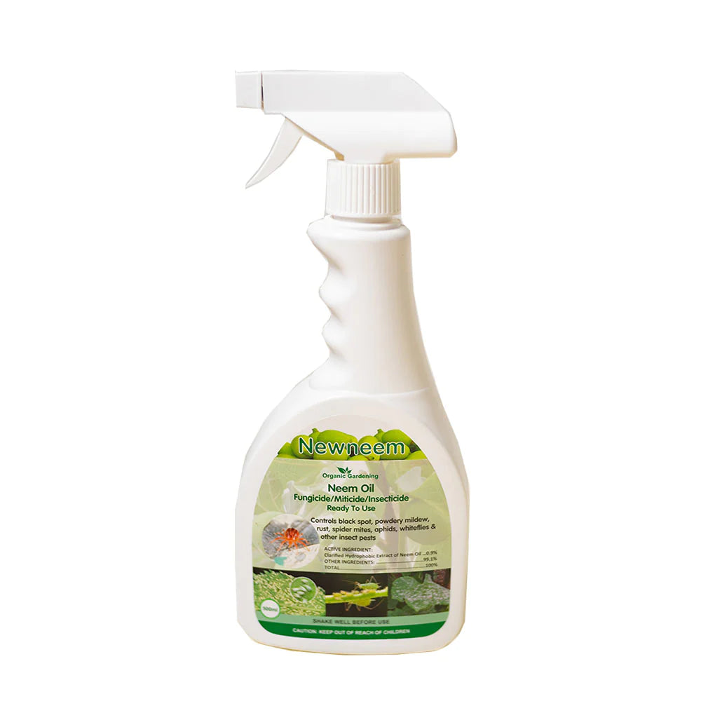 Newneem Neem Oil Fungicide / Miticide / Insecticide , Spray 500ml