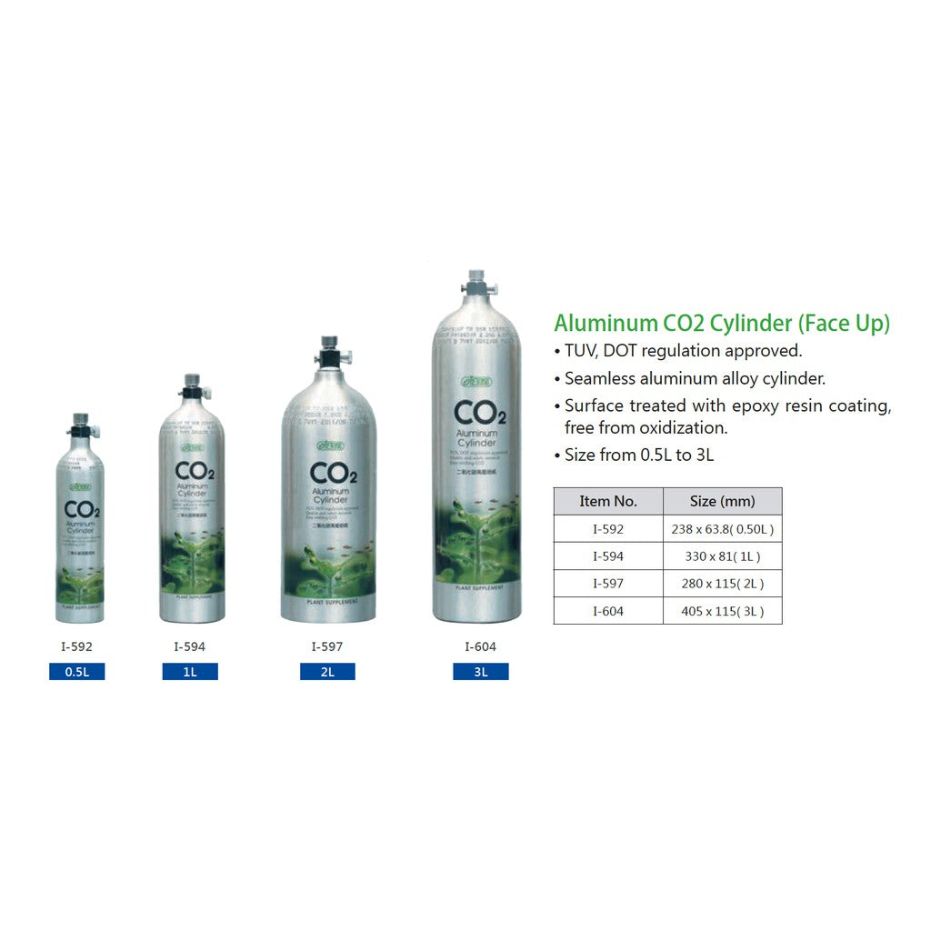 ISTA CO2 Aluminium Cylinder